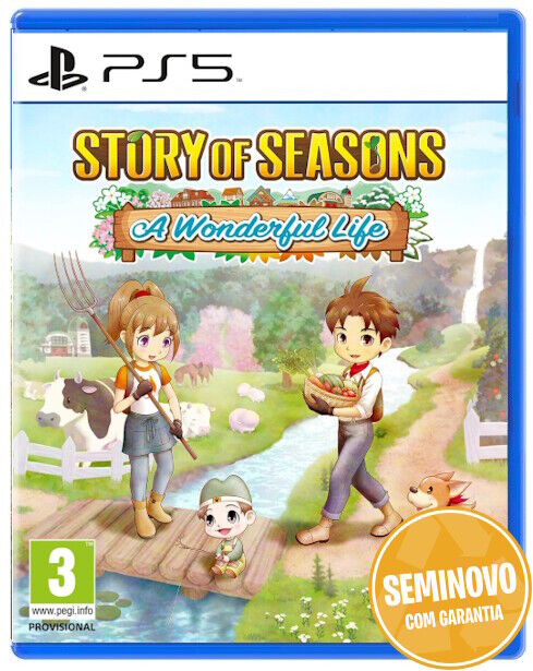 Story Of Seasons A Wonderful Life | PS5 | Usado