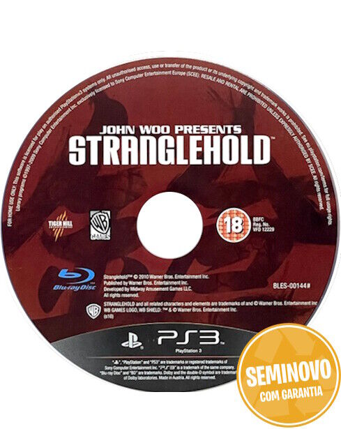 John Woo Stranglehold - SO CD | PS3 | Usado