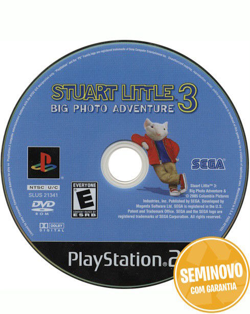 Stuart Little 3 - Só CD| PS2 | Usado