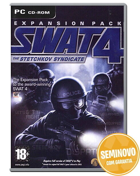 Swat 4 The Stetchkov Syndicate Expansion Pack | PC | USADO