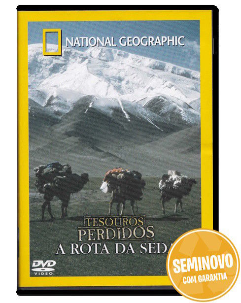 Tesouros Perdidos - A Rota da Seda | DVD | Usado