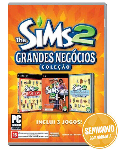 THE SIMS 2 O MELHOR DOS NEGÓCIOS COLEÇÃO | PC | USADO