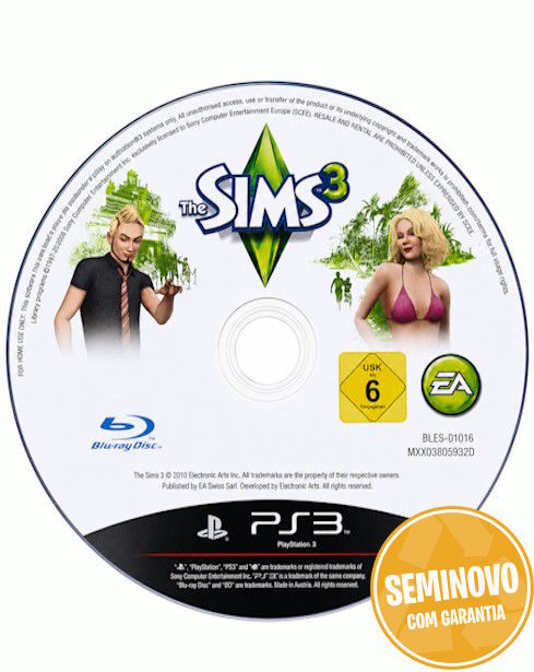 The Sims 3-SO CD | PS3 | USADO