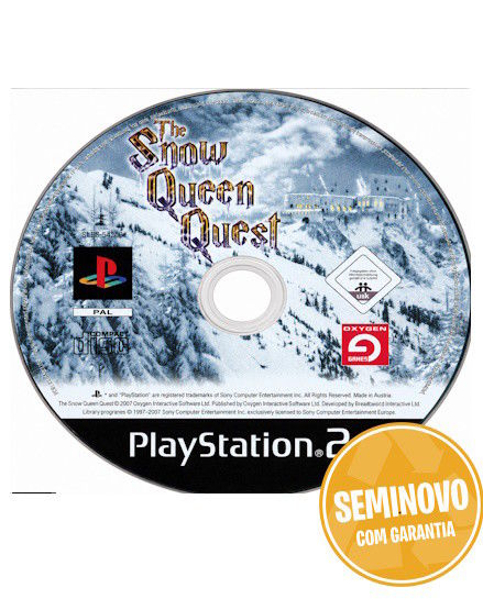 The Snow Queen Quest - Só | PS2 | USADO