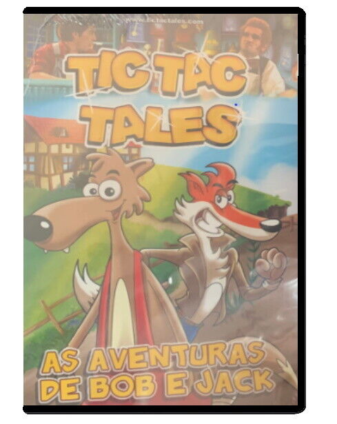 Tic Tac Tales As Aventuras De Bob e Jack | DVD | Novo