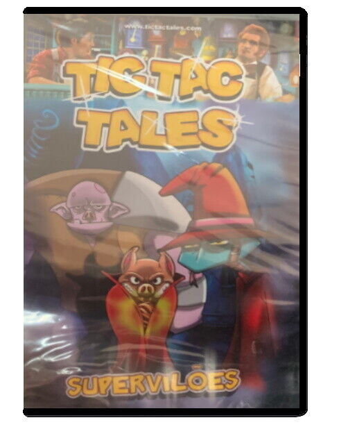 Tic Tac Tales Supervilões | DVD | Novo
