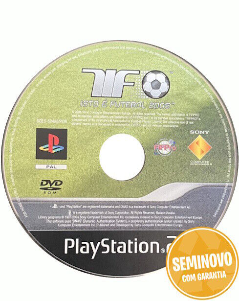 TIF Isto é Futebol 2005 - so cd | PS2 | Usado
