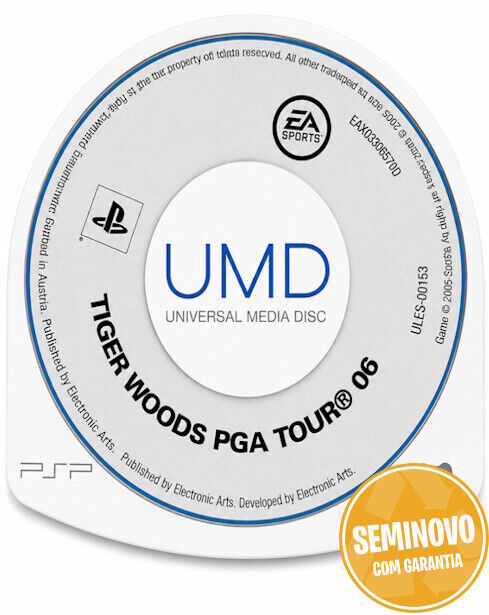 Tiger Woods PGA Tour 06-SO UMD | PSP | USADO