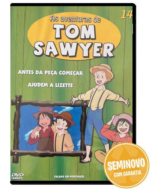 As Aventuras de Tom Sawyer 14 | DVD | Usado