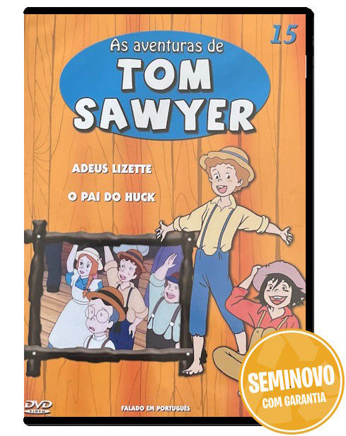 As Aventuras de Tom Sawyer 15 | DVD | Usado