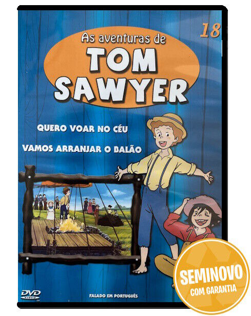As Aventuras de Tom Sawyer 18 | DVD | Usado