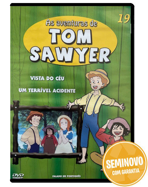 As Aventuras de Tom Sawyer 19 | DVD | Usado