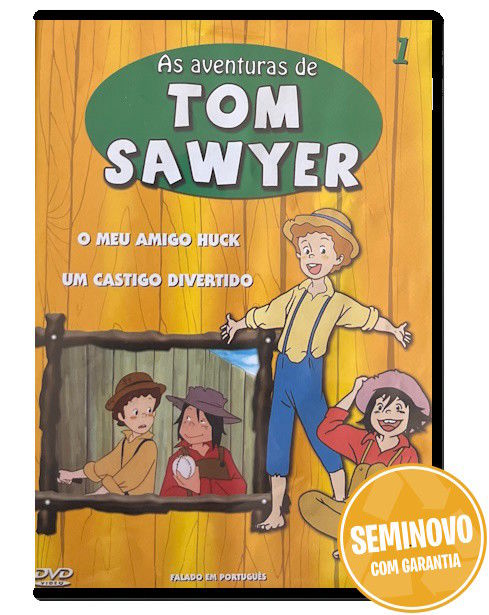 As Aventuras de Tom Sawyer 1 | DVD | Usado