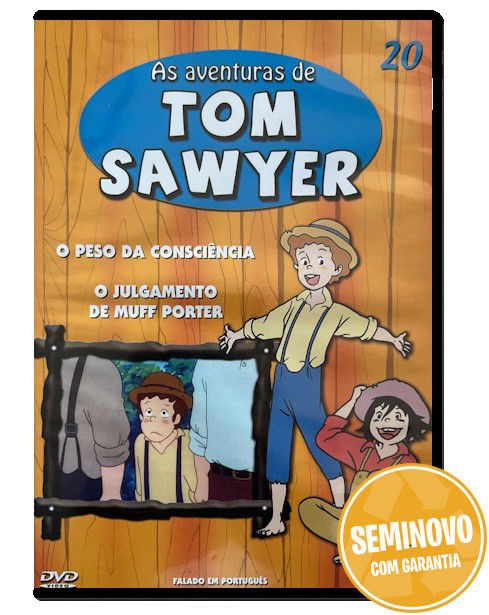 As Aventuras de Tom Sawyer 20 | DVD | Usado
