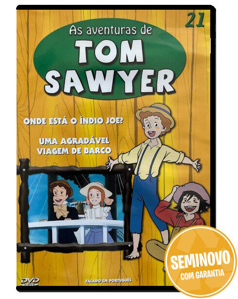 As Aventuras de Tom Sawyer 21 | DVD | Usado