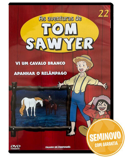 As Aventuras de Tom Sawyer 22 | DVD | Usado