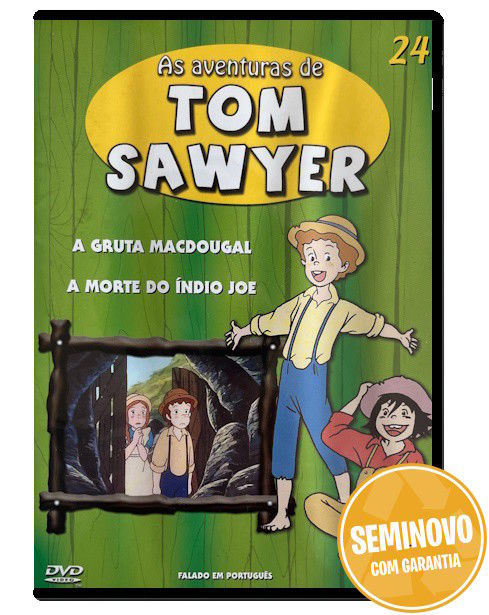 As Aventuras de Tom Sawyer 24 | DVD | Usado