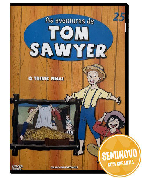 As Aventuras de Tom Sawyer 25 | DVD | Usado
