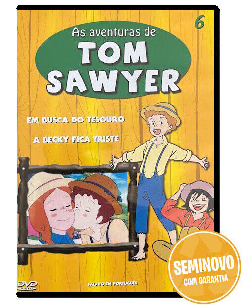 As Aventuras de Tom Sawyer 6 | DVD | Usado