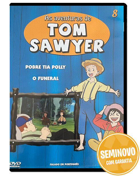 As Aventuras de Tom Sawyer 8 | DVD | Usado