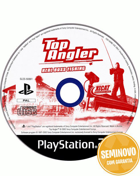 Top Angler Real bass fishing - Só CD | PS2 | USADO