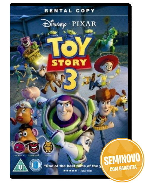 Toy Story 3 (sem Portugues)| DVD | Usado