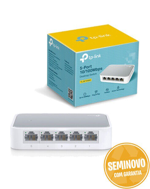 TP-LINK TL-SF1005D 5-PORT 10/100MBPS DESKTOP SWITCH | USADO