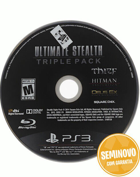 Ultimate Stealth Triple Pack-SO CD | PS3  | USADO