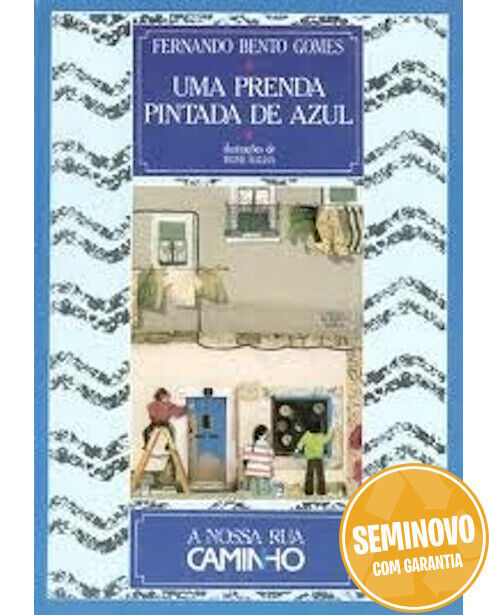 Uma prenda pintada de azul | Usado