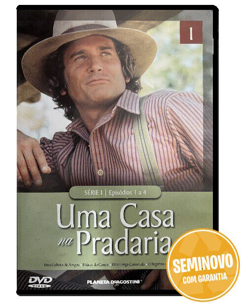 Uma Casa na Pradaria | Série 1 | Episódios 1 a 4 | DVD | Usado