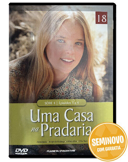 Uma Casa na Pradaria | Série 4 | Episódios 1 a 4 | DVD | USADO