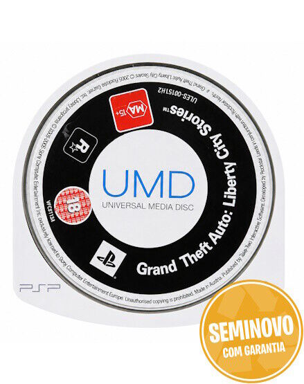 Grand Theft Auto: Liberty City Stories - só UMD | PSP | USADO