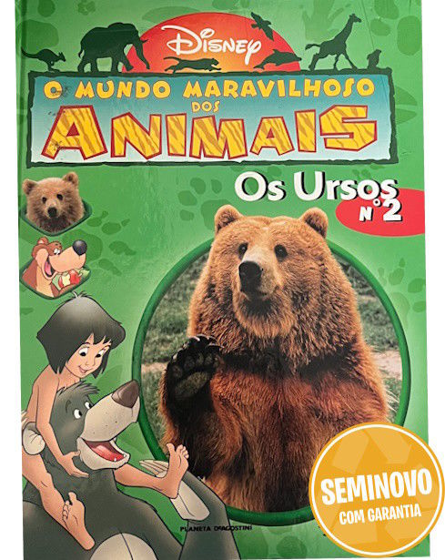 O mundo maravilhoso dos animais - Os Ursos | Usado