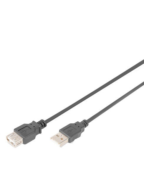 DIGITUS USB 2.0 EXTENSION CABLE 5M (AK-300202-050-S) | CABO USB | NOVO