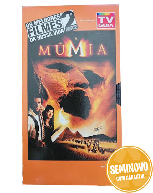VHS Os Melhores Filmes Da Nossa Vida 2ª Série - A Múmia | VHS | Usado 0