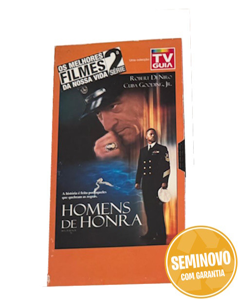 VHS Os Melhores Filmes Da Nossa Vida Série 2 -Homens De Honra Mississipi Em Chamas | VHS | Usado 0