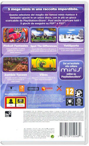 Mega Minis Volume 1 | PSP | Novo