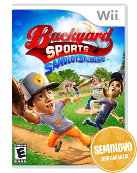 Backyard Sports Sandlot Sluggers (Americano) | Wii | Usado