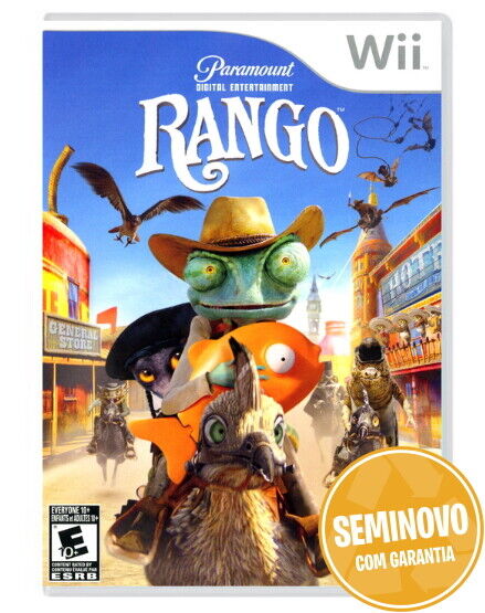 Rango: The Video Game (Versao Americana) | WII | Usado