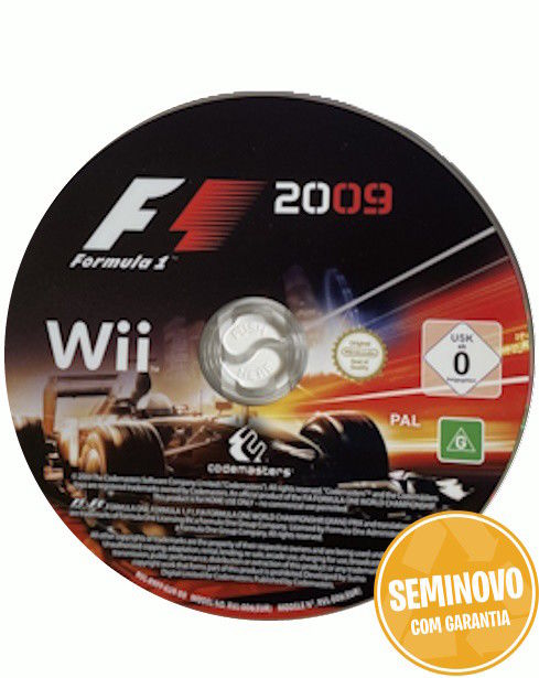 F1 2009 - SÓ CD | WII | USADO