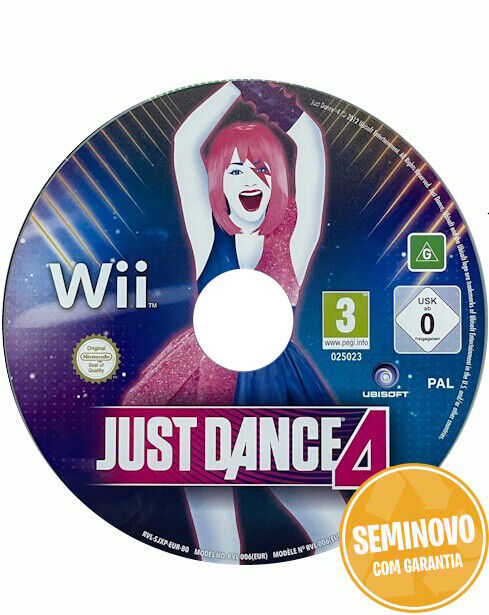 Just Dance 4 - só CD | Wii | Usado