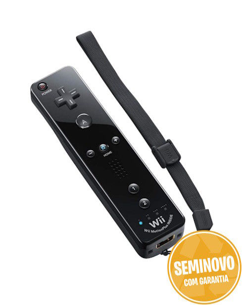 Wii Remote Plus Black | Wii | Usado