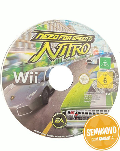 Need for Speed Nitro | WII | Usado