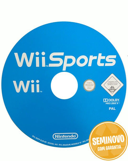 Wii Sports - só CD | Wii | Usado