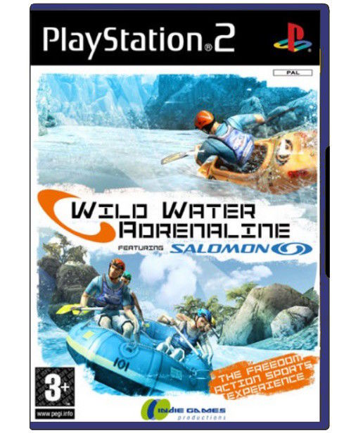 Wild Water Adrenaline Featuring Salomon | PS2 | Novo