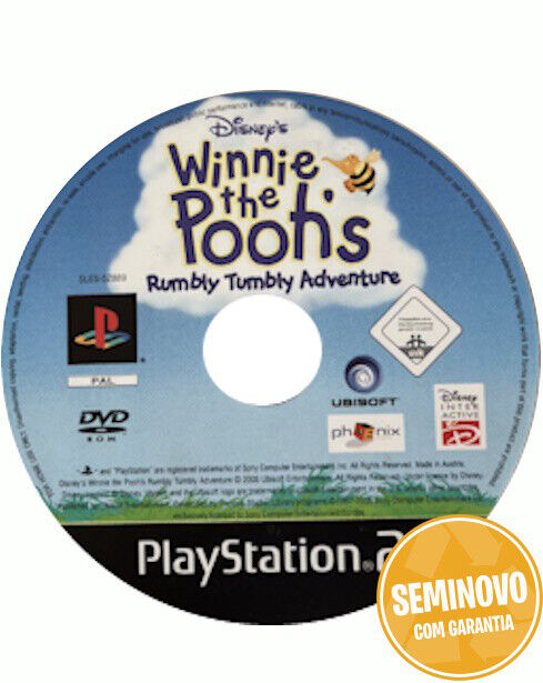Disney's Winnie The Pooh: Rumbly Tumbly Adventure - so cd | PS2 | Usado