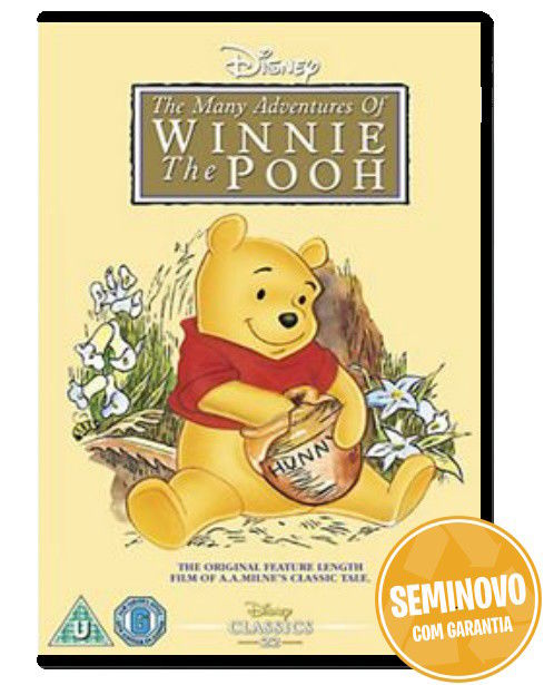 The Many Adventures Of Winnie The Pooh | DVD | usado