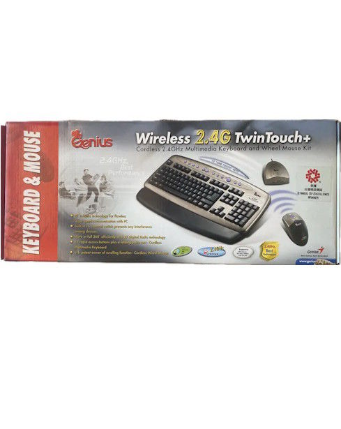 Teclado Wireless 2.4G TwinTouch da Genius | Novo