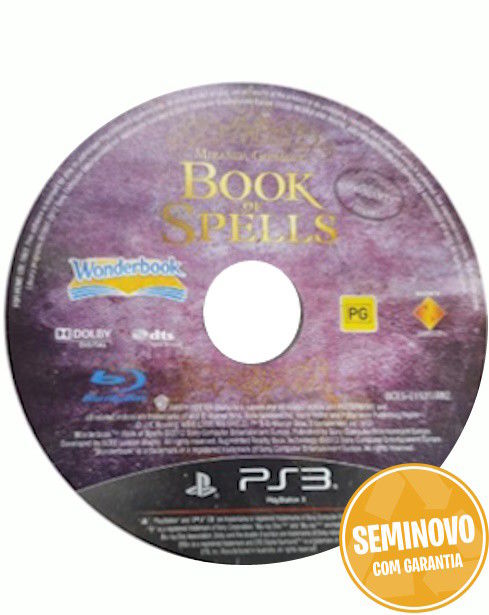 WONDERBOOK LIVRO DE FEITIÇOS - SO CD | PS3 | USADO