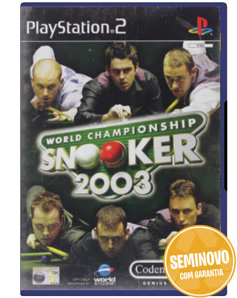 World Championship Snooker 2003 | PS2 | Usado